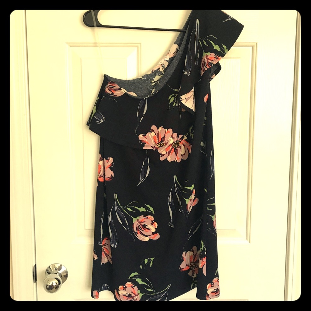 NWT one shoulder dress